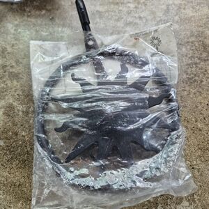 ❤️‍🔥New IKEA Bathroom Sun Metal Black Wall Hook